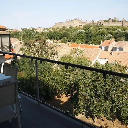 Appartement Le Saint Nazaire - Les Balcons de la Cité Carcassonne Chambre photo